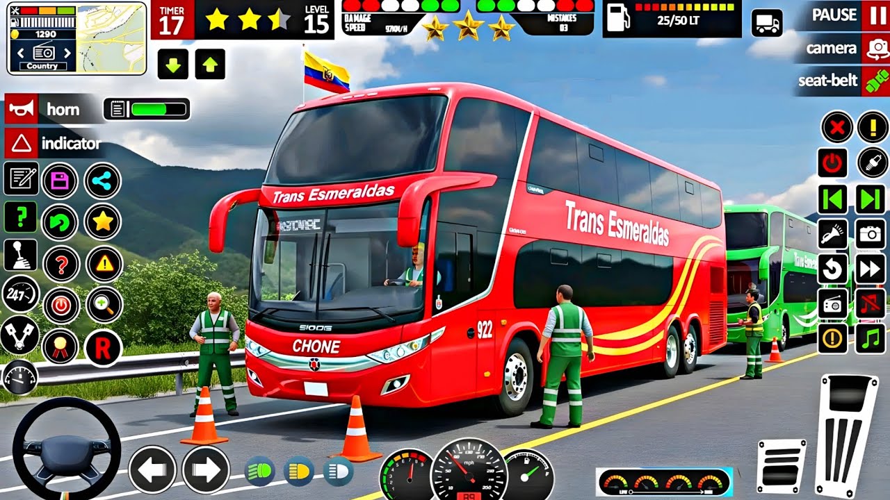 Вождение автобуса Highway Coach Express | Новый симулятор автобуса 2026 для Android | Геймплей