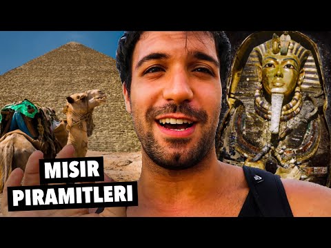 MISIR'da Piramitlerin İçine Girdik!! (Firavun Mezarlığı) - Kahire