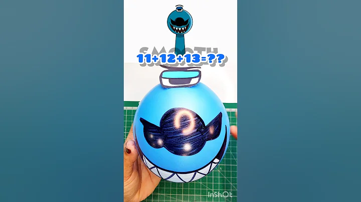 Turning a Balloon into Sprunki OC O from Alphabet Lore #sprunkioc #diyballoon#alphabetlore #shorts