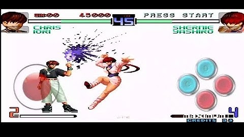 KOF 2002  OROCHI Chris Super Hits Combo
