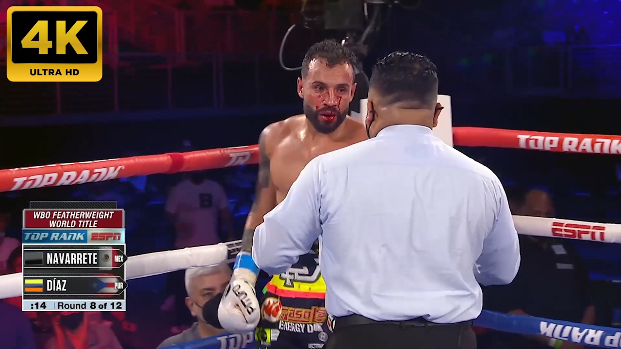 Emanuel Navarrete (MEXICO) Vs. Christopher Diaz (PUERTO RICO) | 4K - FULL HIGHLIGHTS    #boxing