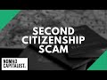 The Instagram Second Citizenship Scam