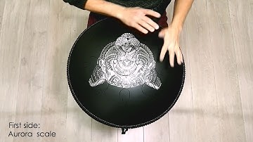 GUDA DRUM Double. Aurora / Twilight scale