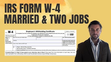 How to Fill Out Form W-4 for Married Couple with Two Jobs