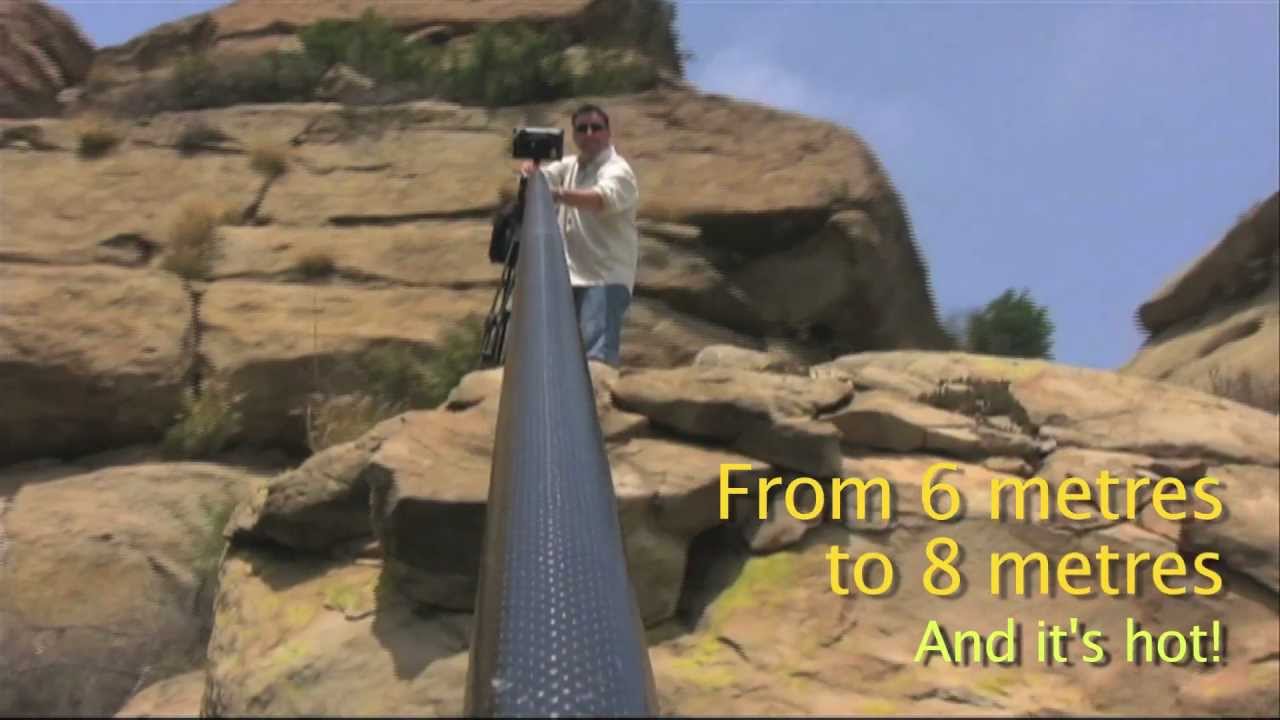 8 metre Camera Jib for DSLR and Mini HD / 3D
