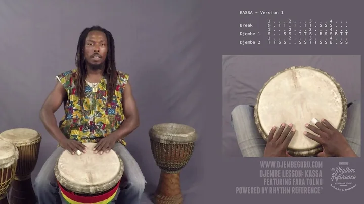 Kassa Djembe Lesson (Beginner-Interm...