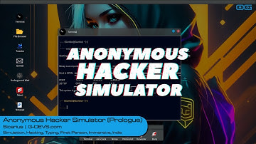 Anonymous Hacker Simulator: Hacking the Sinister Web (Prologue Gameplay)