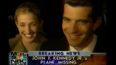 JFK JR.'S PLANE IS MISSING (LIVE TELEVISION NEWS COVERAGE FROM JULY 17, 1999)