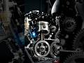 How 4-Stroke Engine Works? 🤔 3D Animation #shorts #automobile #viral #tools