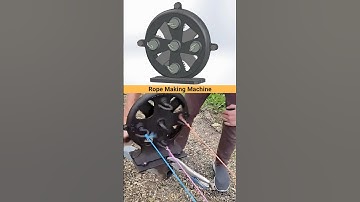 Rope Making Machine ✅