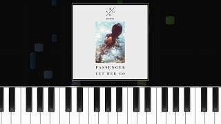 Passenger - Let Her Go (Kygo Remix) Piano Tutorial - Chords - How To Play - Cover