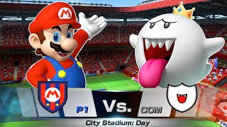 Mario Sports Superstars Football - Team Mario, Luigi Vs Team Boo, Bowser Jr (Master COM)