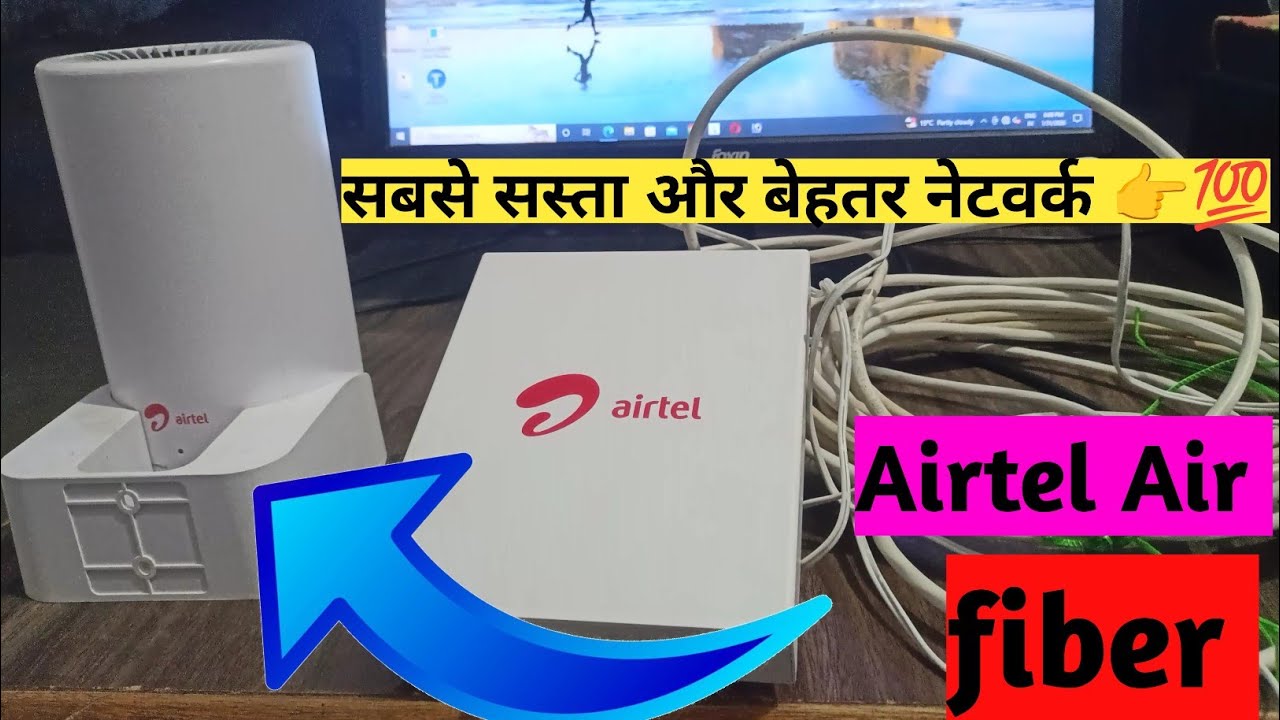 Airtel AirFiber Connection Kaise Lagwaye | Full Installation Process at Home IN Hindi 👉💯