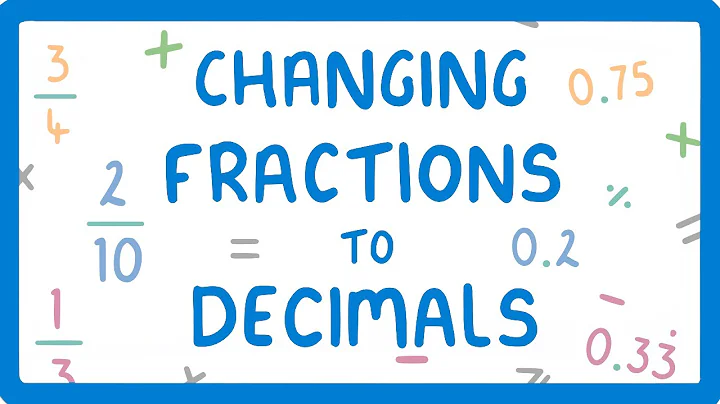 How to Convert Fractions to Decimals (Proportions Part 2/6) (2026/27 exams)