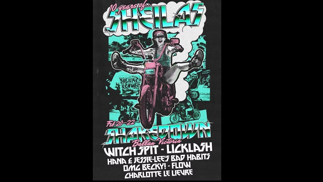 Shiela's Shakedown with Moto Queens. 20 to 22 FEBUARY 2026