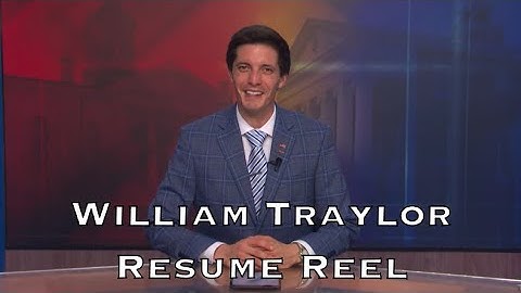William Traylor - Anchor, Reporter, Weather Resume Reel | December 2025