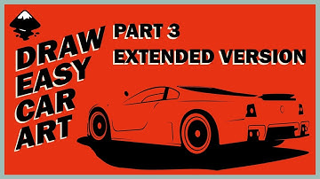 How To Draw a Car - An Inkscape Tutorial Part 3 #vectorcarart #inkscapetutorial #graphicart