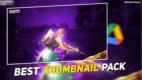 FREE TO USE BEST PRE EDITED THUMBNAIL 💓 || FREE TO PUBG MONTAGE THUMBNAIL PACK @Crazy_VFX