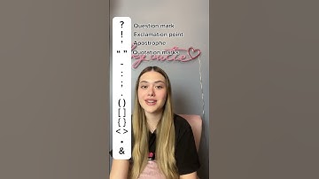 Punctuation Marks in English! | English with Julia Silva at Languistic.ca