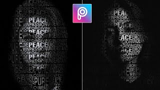 PicsArt Face Text Photo Editing tutorial 2022 screenshot 1