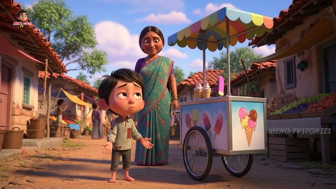 Radha ki IceCream Moral Story | Urdu Kahani Cartoon Video | Magical Fairy