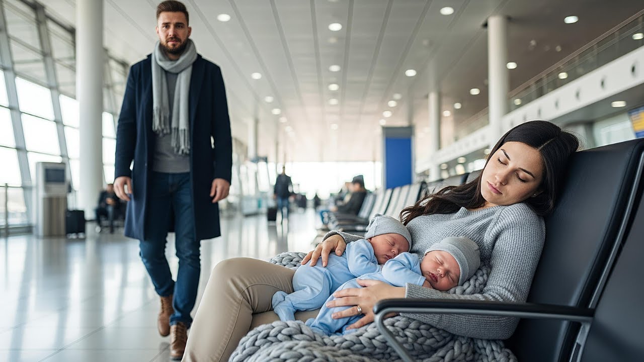 Milliardär trifft frühere Haushälterin mit Zwillingen am Flughafen – Entdeckung erschüttert ihn