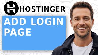 How to Add Login Page in Hostinger Website Builder