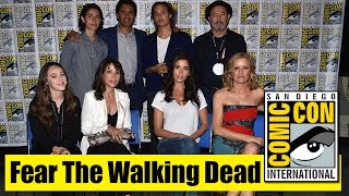 Fear The Walking Dead | Comic Con 2015 Full Panel (Cliff Curtis, Kim Dickens, Frank Dillane)