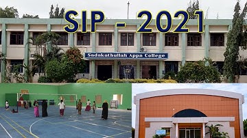 Student Induction Programme (SIP- 2021)