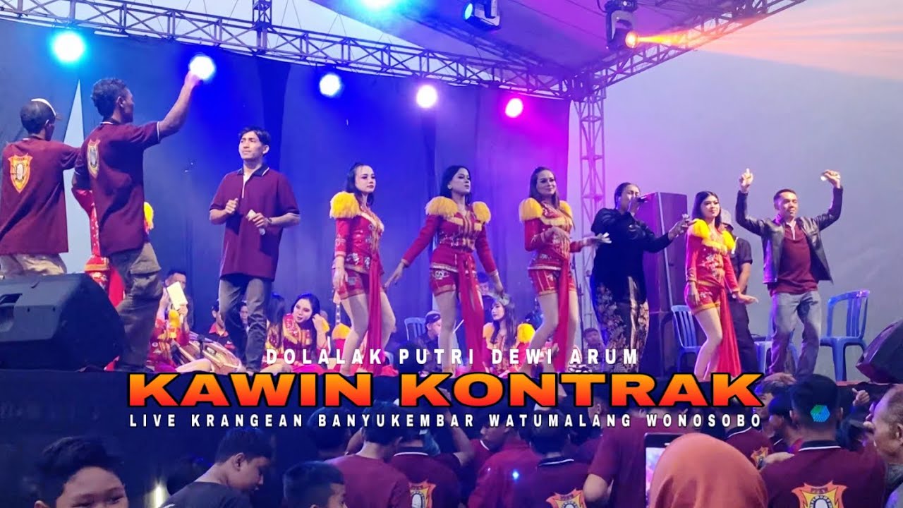 KAWIN KONTRAK - NDOLALAK PUTRI DEWI ARUM (LIVE) KRANGEAN BANYUKEMBAR WATUMALANG WONOSOBO