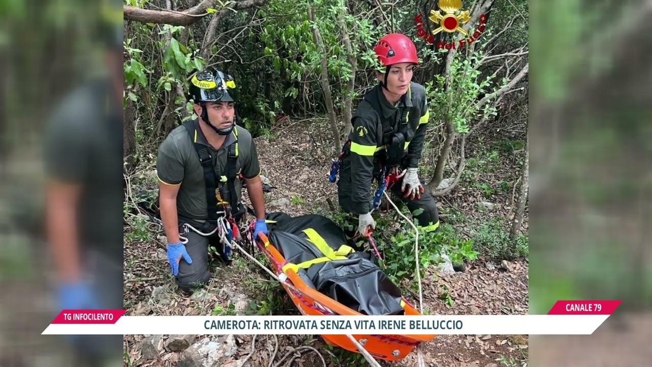 Ritrovata senza vita Irene Belluccio: tragedia a Marina di Camerota