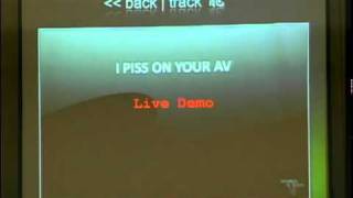 Famous Shmoocon 2008 - Backtrack Demo.mp4 Profile