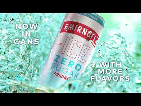 Oh yes we can! Smirnoff Ice Zero Sugar is now available in cans. - Oh yes we can! Smirnoff Ice Zero Sugar is now available in cans.