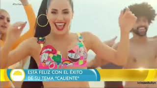 Lali Espósito en una clase de aerobic - (Caliente - New York)