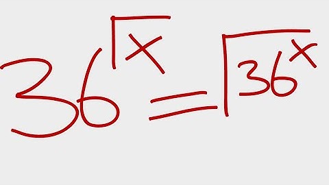 CAN YOU FIND THE VALUE OF X IN THE EXPONENTIAL 