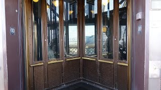 Amazing Otis Series 2 Traction Elevator At Eiffel Tower In Las Vegas, Nv.