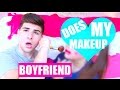 My Boyfriend Does My Makeup! | Krazyrayray