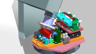 Pro/Engineer animation Grind Machining