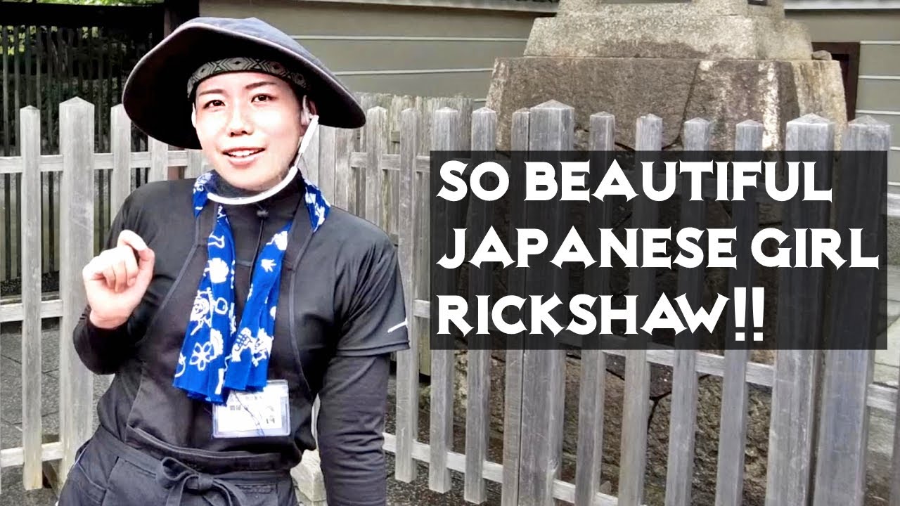 [Субтитры] Киото с красивой японкой на рикше