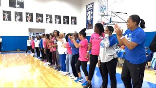 Lyssa High Sherelle Roberts Learn Basketball Skills From Head Coach Kyra Elzy