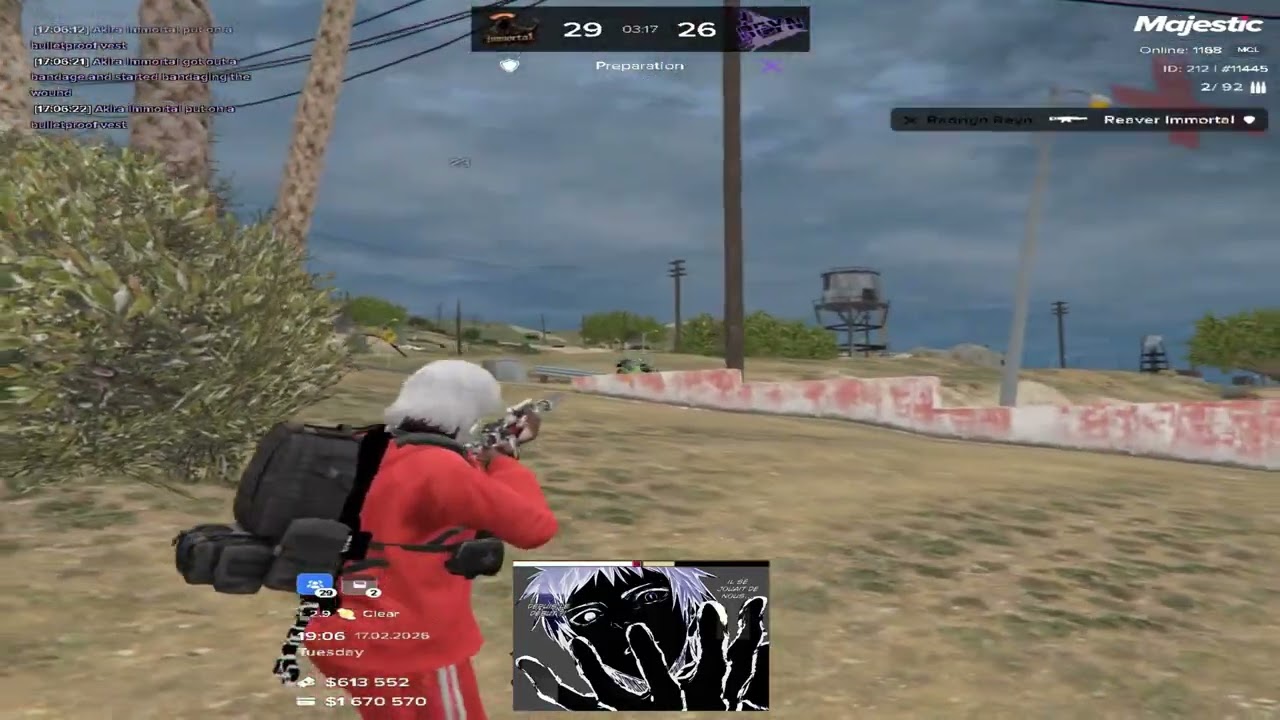 не придёт домой // Immortal // Majestic rp