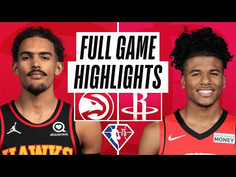 HAWKS At ROCKETS FULL GAME HIGHLIGHTS April 10 2022 