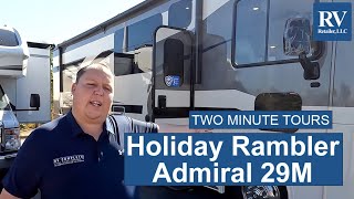 Holiday Rambler Admiral 29M Motorhome Tour with Matt’s RV Reviews