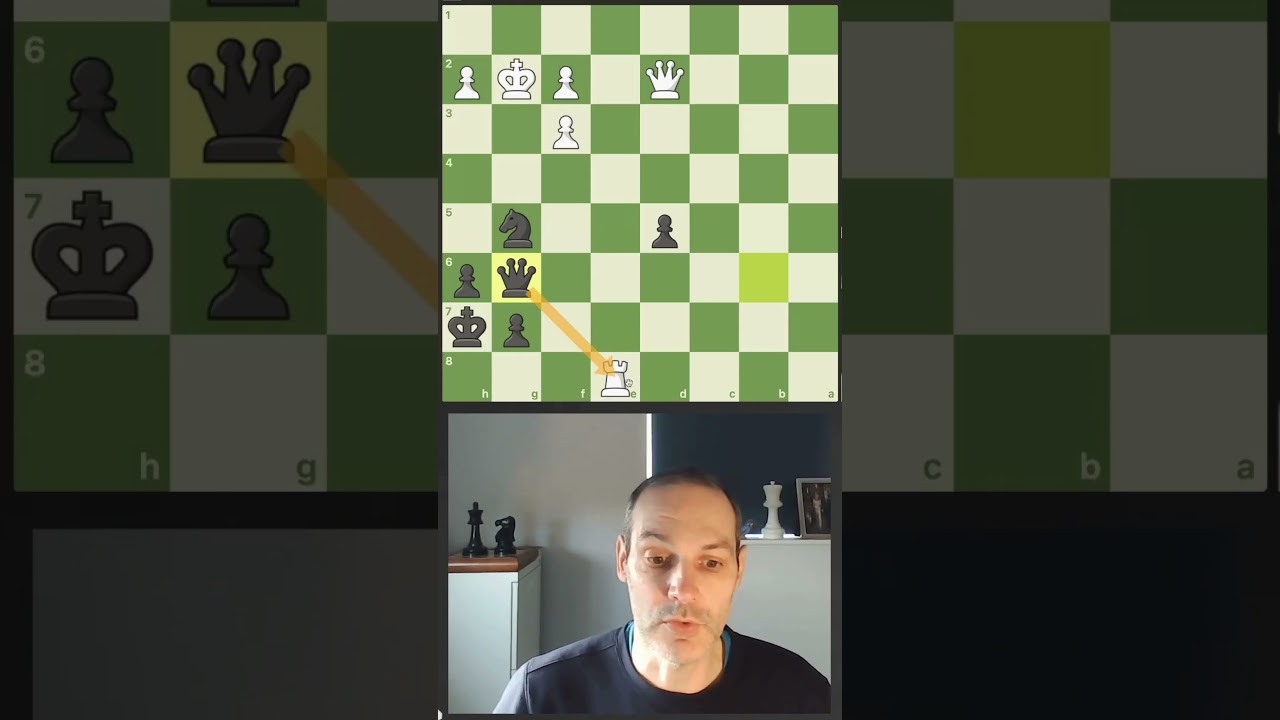Chess Tactics - Setting Up Discovered Check 