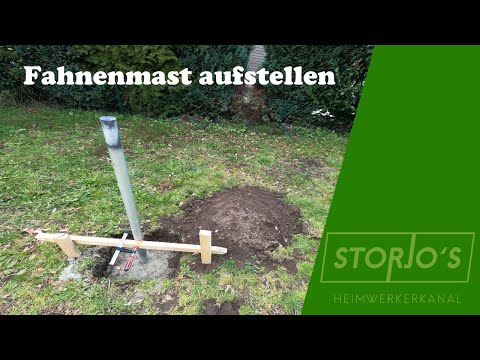 Video: Welcher Fahnenmast hält dem Wind stand?