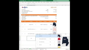Hướng dẫn tạo Báo giá có hình ảnh trong Excel và Add-in A-Tools - Nhập liệu nâng cao có ảnh