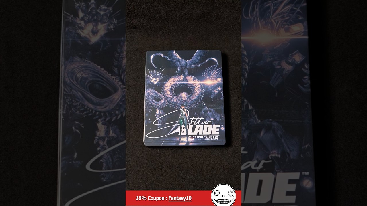 Stellar Blade【未開封シュリンク付】１個 Stellar Blade Complete Edition Steelbook | FantasyBox | NIKKE x NieR