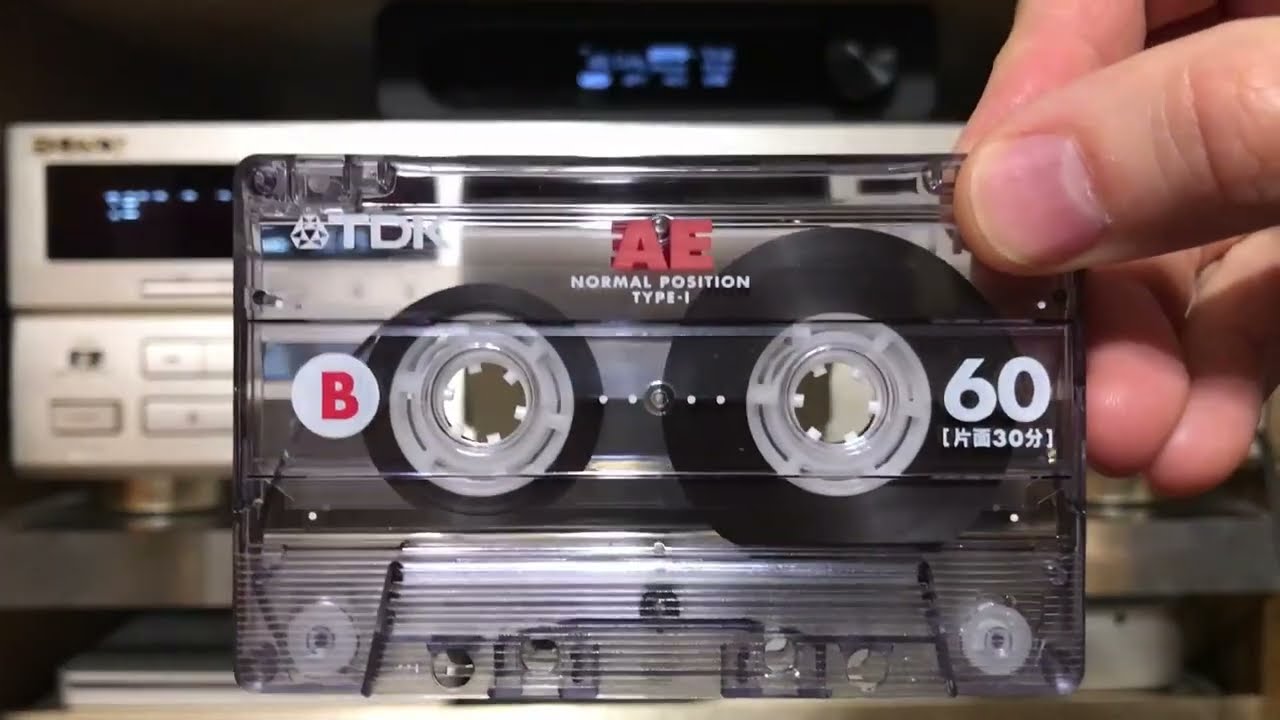 TDK AE 60 - 2005. Made in Thailand. - YouTube