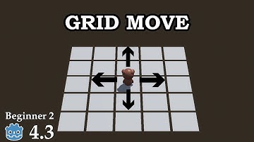 How to move on Grid manually - Learn Godot 4 3D - no talking