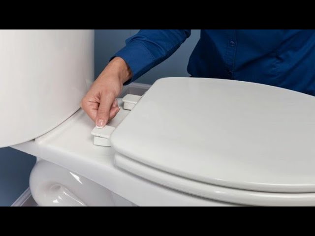 تركيب غطاء كرسي الحمام الافرنجي الهدروليك الاسباني او الصيني 2022 ... !! How  to install a toilet lid - YouTube